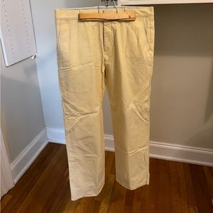 J. McLaughlin men’s chinos 34 yellow